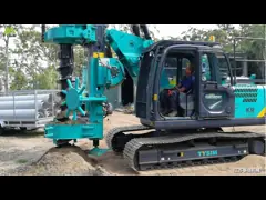 сверло глубины 12 m сверля пробурило снаряжение куч управляя на диаметр инженерства инженерного сооружения максимальный 600 mm video