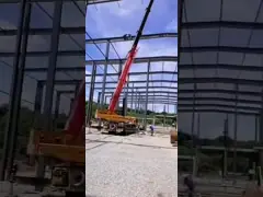 Железный каркас высококачественной цены /Good строя для промышленных мастерских/хранения video