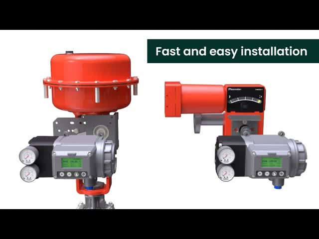 Прибор аварийной остановки Масонайлан СВ ИИ ЭСД СИЛ3 & модулирующая лампа ПСТ позиционер видео