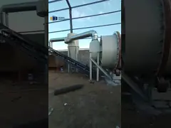 Rotary Three Drum Sand Dryer Machine
