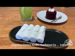 Overlock Cotton Terry Hot And Cold Oshibori Towel Bale