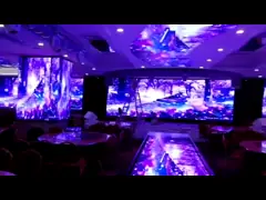 Дисплей приведенный Epistar P4 сторон ночного клуба 4 прямоугольный крытый video