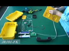 1.5 Вт влагозащищенный VoIP-телефон IP67 для химических заводов video