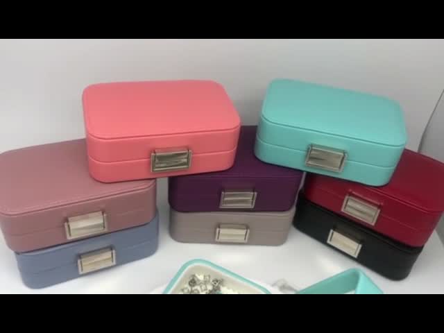 Large Size Personalized Travel Jewelry Case Muti Functional Eco - Friendly