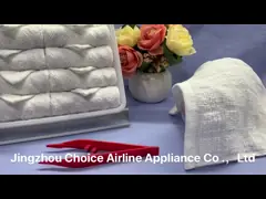 Полотенца вафли руки контролера хлопка белые video