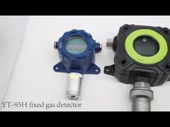 0,01% детектора газа O2его кислорода разрешения VOL. с датчиком электрохимии video