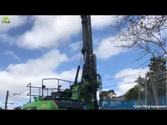 Умелое роторное складывая оборудование кучи снаряжения использует дизельное Kr90A 90 KN.M video