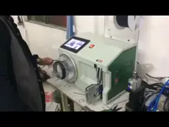 Машина регулируемого кабеля провода USB 300mm автоматического свертываясь спиралью video