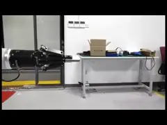 Комбайн сварочного аппарата лазера Хана с брендом Elfin 5 сотруднического робота 6 осей китайским video