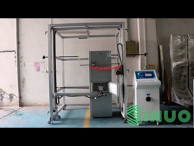 Машина испытания выносливости и тяги двери замораживателя холодильника отдельной станции ИЭК60335-2-24 открытая видео