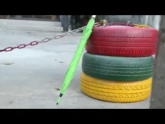 Виндпрооф огромным дизайн логотипа гольфа подгонянный зонтиком для сильных ветеров штормов video