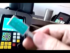 Компактный портативный детектор рванины цифров Ut с дисплеем приведенным цвета video