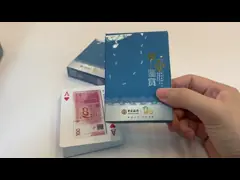 Varnishing 87mm Length UV Coated Paper Game Cards