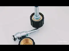 Латунь M22 мытья воды метрическая женская паяя штуцеры video