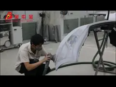 Комната краски для пульверизатора засыхания будочки брызг автомобиля салона управлением микрокомпьютера video