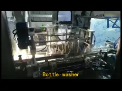 wine bottle filling capping line