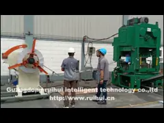 Подгонянная машина фидера крена шестерни для ротора и статора мотора штемпелюя слоение video