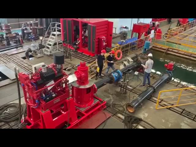 UL Listed 2000 GPM Vertical Turbine  Fire Fighting Water Pump with Diesel Engine / Electric Motor Driven