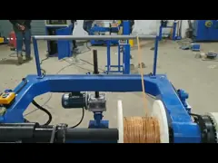 Провод займет машина с моталкой катушкы машины замотки веревочки машины вознаграждения барабанчика машины разматывать кабеля счетчика метра video
