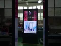 Киоск Signage цифров видеоплеера LCD стойки пола продукта инвентаря на открытом воздухе video
