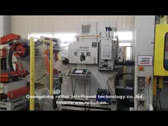 Большая скорость кабеля подачи сигналов 16~24 м Ункоилер раскручивателя Декоилер металлического листа/минута video