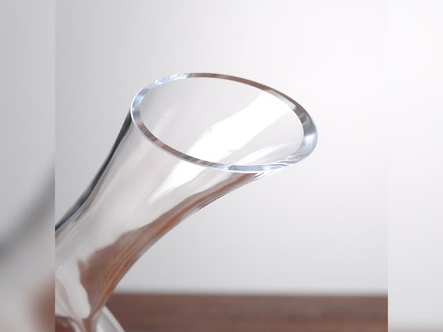 high quality glass wine decanter