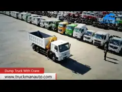 HOWO Dump Truck With Crane