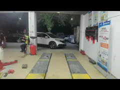 Двойной Aligner 11 колеса автомобиля колесной базы T258+ 3D монитора 533cm оправа video