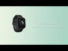 Smartwatch Bluetooth 5,0 отслежывателя фитнеса 240x240 170mAh водоустойчивый video