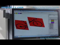 Машина маркировки лазера волокна с системой маркировки пластика/СС, максимальной выходной силой 532нм video