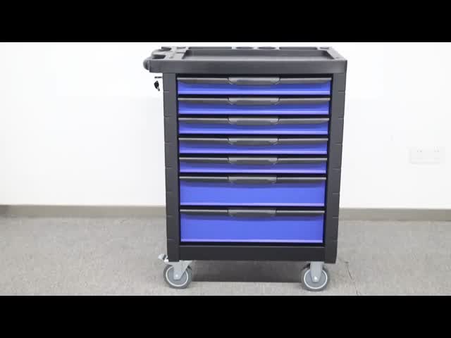 Red 770 Mm Drawers Garage Storage Mechanics Tool Cabinet