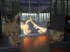 Крытый занавес окна SMD1921 3840HZ P3.91 магазина привел дисплей video