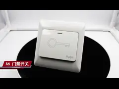 Кнопка выхода управления доступом безопасности дизайн напряжения тока 250 ВДК супер тонкий video