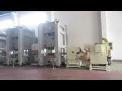 High Efficiency Roll Leveling Machine / Stamping Processing Production Closed Vibrating Feeder video