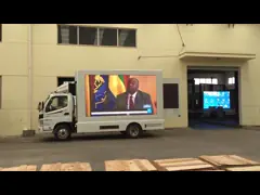 Экран СИД стальной панели мобильный, экран дисплея СИД корабля трейлера П4.81 П6.67 video