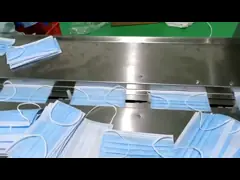 Semi automatic easy to operate 3 layer mask packing machine video