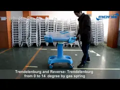 Передвижной младенец Cuna больницы, рельсы прозрачного ABS шпаргалки PP бортовые video