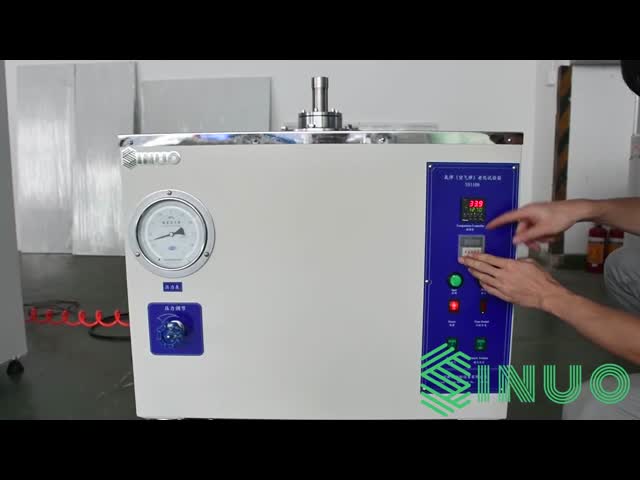 Прибор теста бомбы кислорода воздуха IEC60335-1 для электроприборов домочадца видео