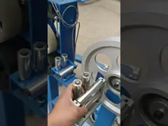 Петля переплела счетчик метра медной проволоки кабеля 200m/Min 50mm video