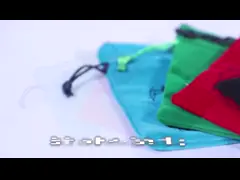 Embossing Pink Microfiber Jewelry Packaging Drawstring Pouch 8*13cm