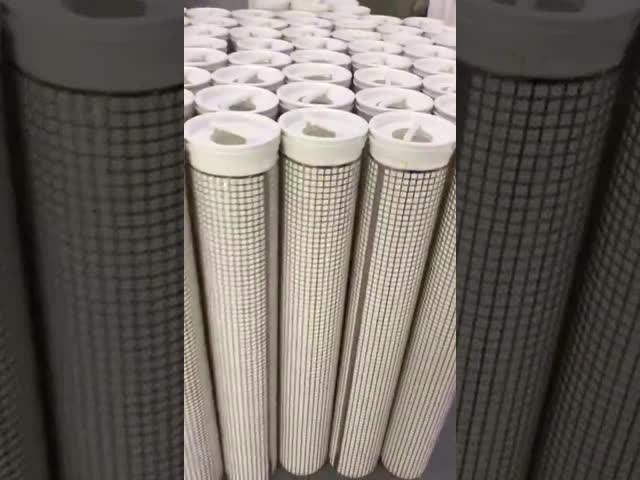 High Temperature High Flow PP Filter Cartridge 20 40 60 video