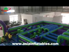 Хвастун PVC крытого парка атракционов 0.55mm раздувной video