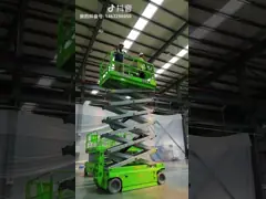 Высота деятельности 15m 42 самоходной повышенной работой фута платформы подъема для построения video