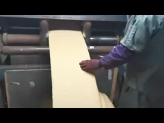 Обкладка тормоза азбеста подъема крана трактора свободная сплетенная video