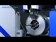 500W 4000W Fiber Optic Laser Cutting Machine Knife Type For Round Tube Square Tube