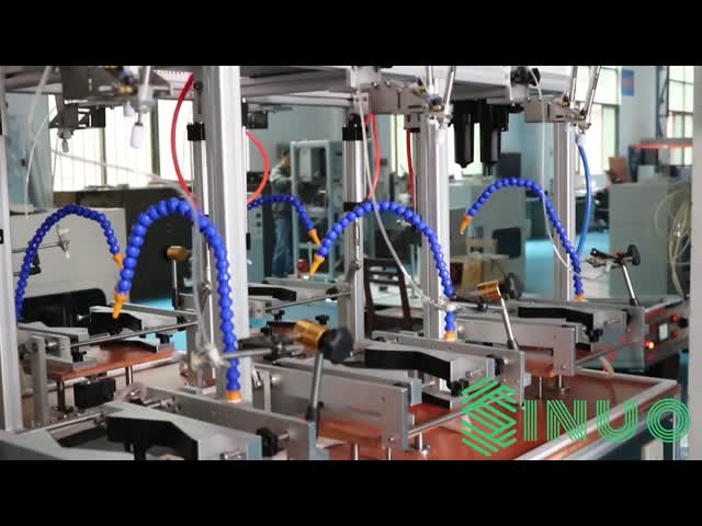 コードレスやかんの乾燥した暖房の沸騰の挿入によって撤回される自動試験システム6の場所 ビデオ