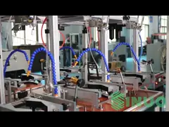 コードレスやかんの乾燥した暖房の沸騰の挿入によって撤回される自動試験システム6の場所 video