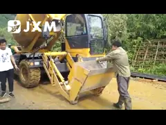 собственная личность 24Волт нагружая тип метры тележки конкретного смесителя небольшой дизайна 1,5 кубические video