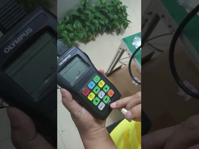 D799トランスデューサーの超音波厚さゲージの同輩のオリンパスの調査の鉢植えなコネクター