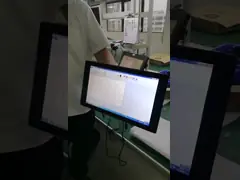 Уменьшите 8 монитора Лкд экрана касания пунктов касания водоустойчивого Мулти кожух алюминиевого сплава 10 video